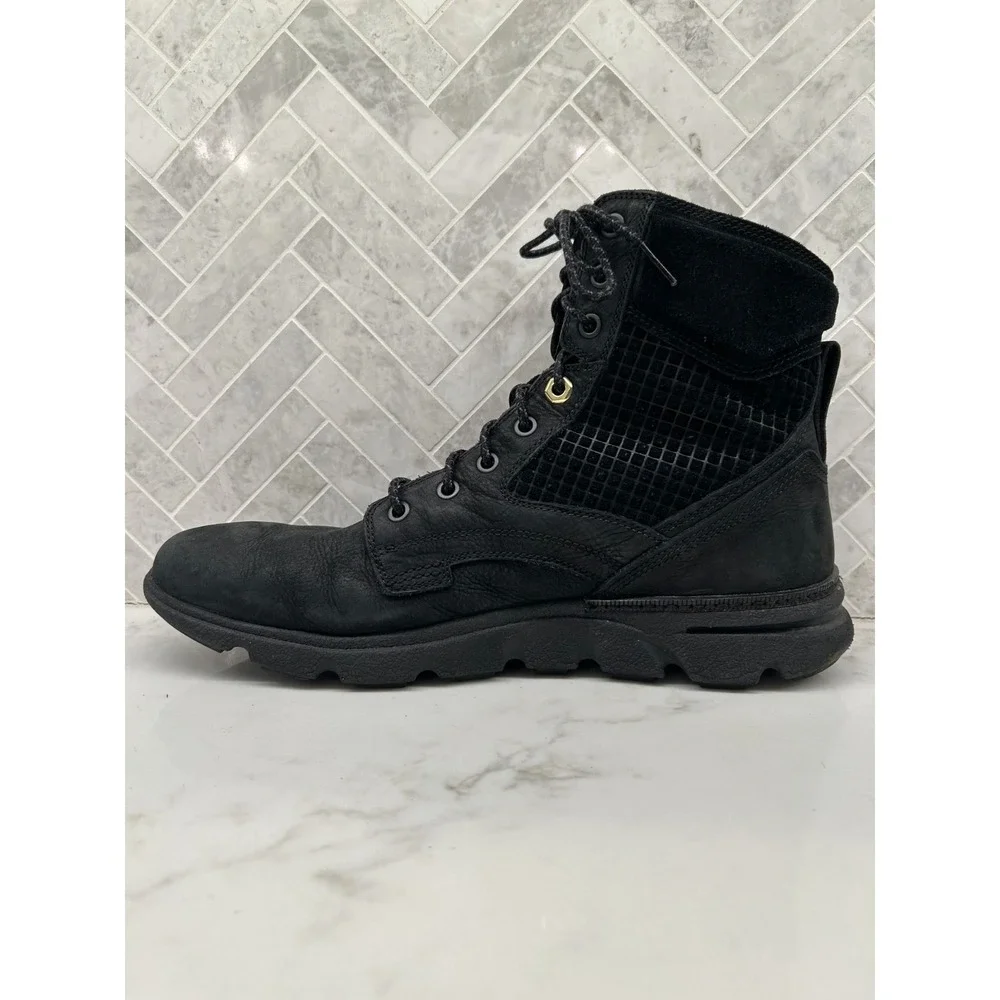 Timberland‎ Eagle Bay Ortholite Bay Boots Men's Size 11 Black Leather A1JRS